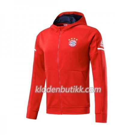 FC Bayern München Trenings Hettejakke 2017-18 Rød